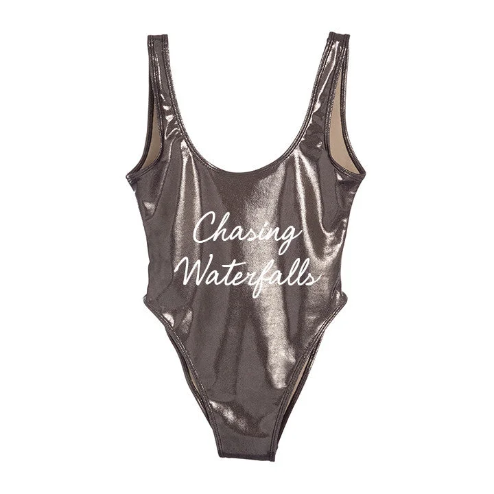 CHASING WATERFALLS [METALLIC SWIMSUIT]