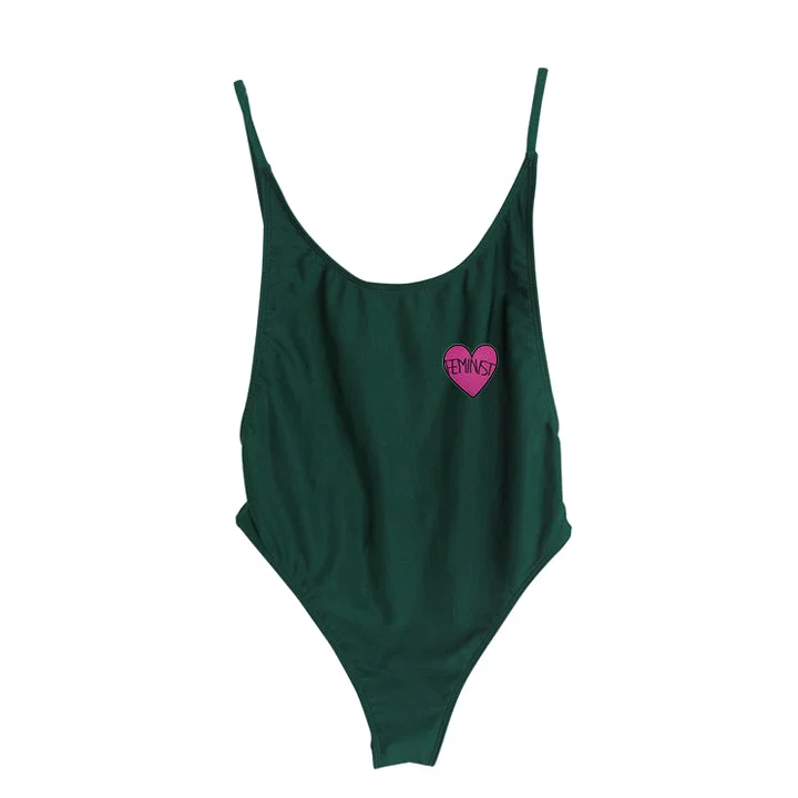 FEMINIST HEART PATCH [BALI SWIMSUIT]