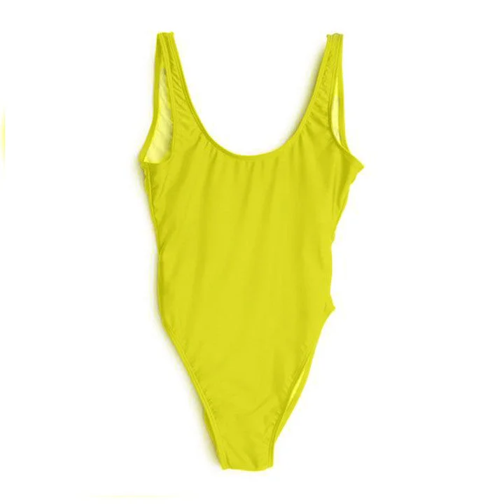 YELLOW [BLANK SWIMSUIT]