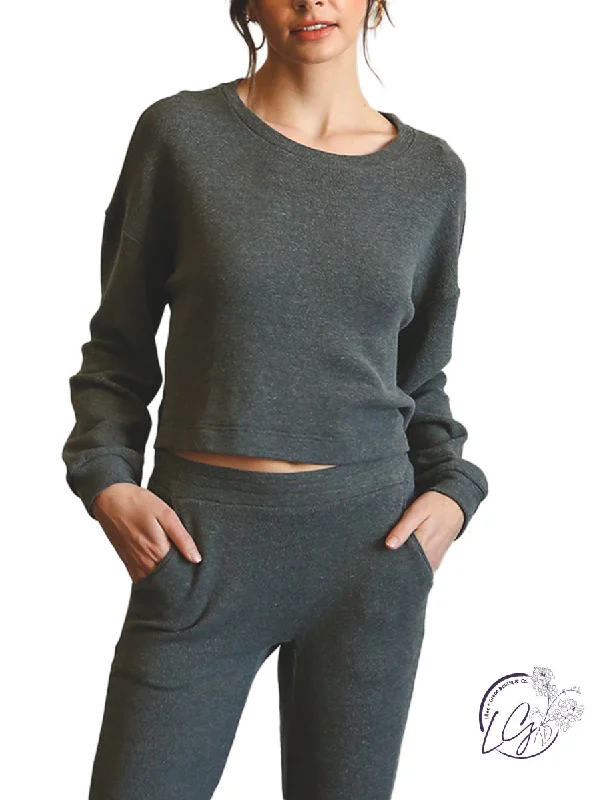 Lace - Trimmed Women Long Sleeve Top for an Elegant LookEasy & Cozy Long Sleeve Top