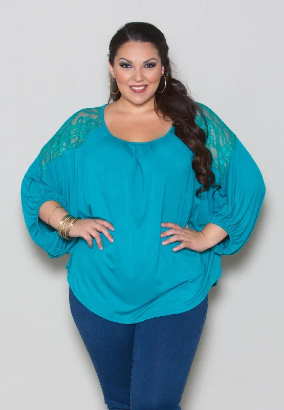 Ruffled Cuff Women Long Sleeve Top with a Feminine TouchPhyllis Oversized Top