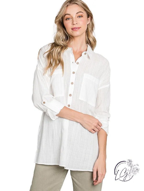 Plus Size Women Long Sleeve Top for a Flattering and Comfortable FitHigh Chances Oversized Long Sleeve