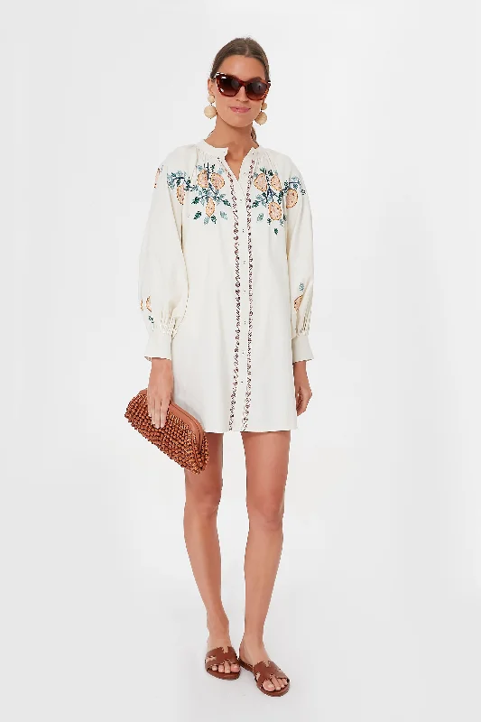 Midi dresses with fringe details for a fun and energetic style Gardenia Augustina Dress