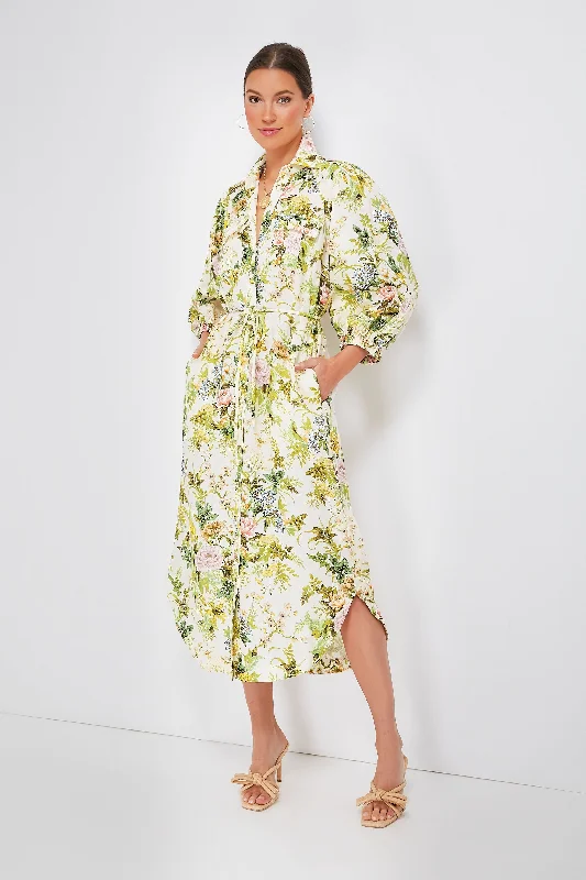 Midi dresses with embroidered accents for a unique and detailed design Multi Eden Midi Dress