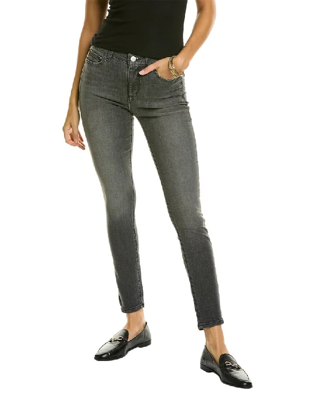 High - Waisted Women's Leather Tight Trousers in Black for a Rock - Chic LookCurrent/Elliott The Stiletto Quartz Skinny Jean