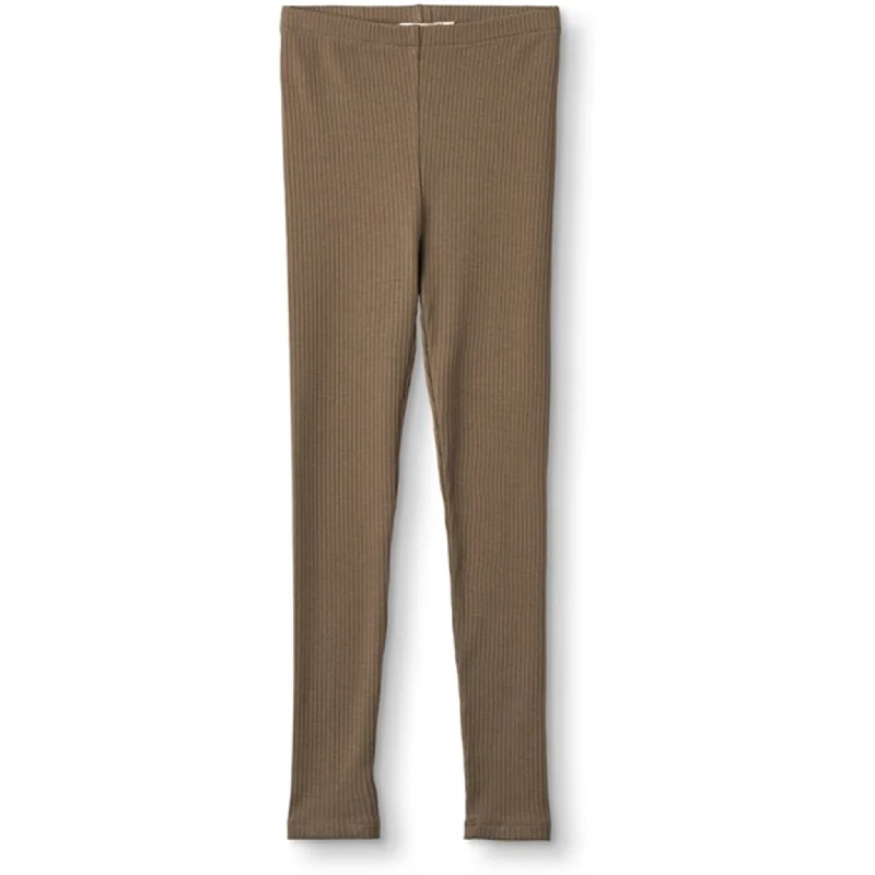 Women's Leather - Look Tight Trousers with Zipper Details in Dark Gray for an Urban StyleFliink Cub Kenna Legging