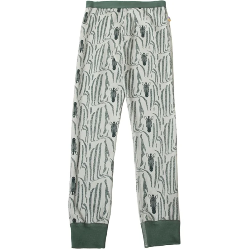 High - Waisted Women's Leather Tight Trousers in Black for a Rock - Chic LookJoha Uld/Bomuld Green AOP Leggings