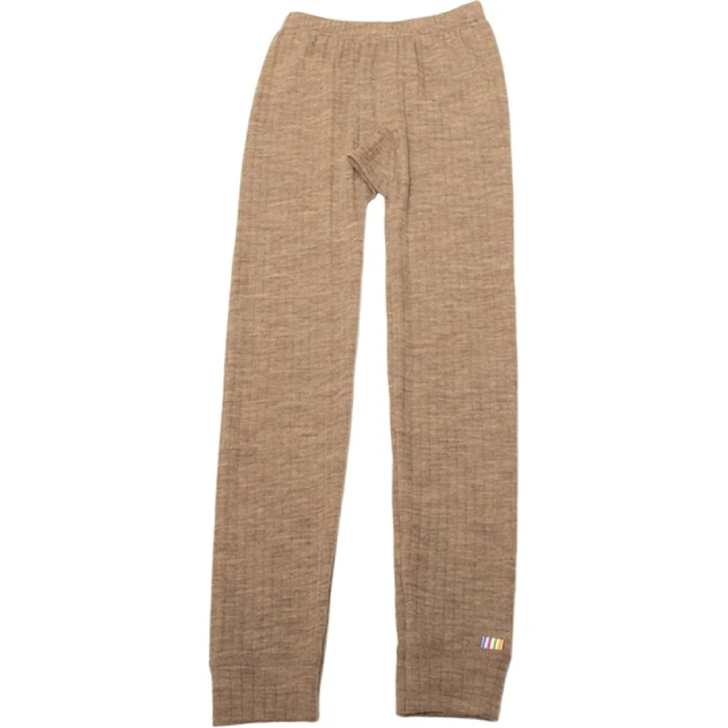 Plus Size Women's Embroidered Tight Trousers in White for a Feminine and Elegant StyleJoha Wool Beige Leggings Colourfull