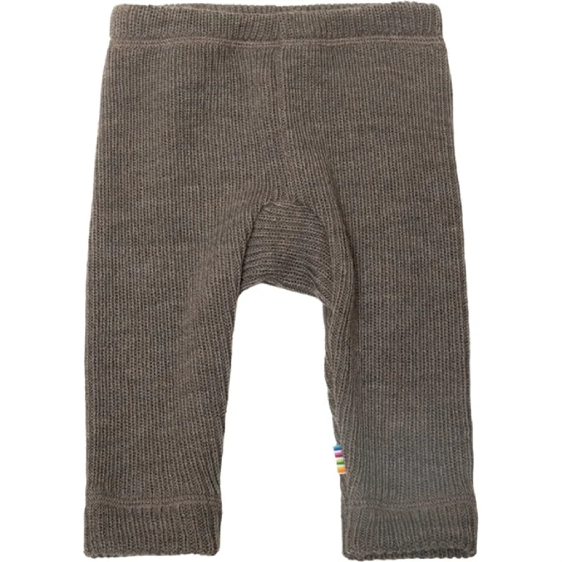 Plus Size Women's Snake - Print Tight Trousers in Brown and Black for a Bold Fashion StatementJoha Wool Beige Leggings