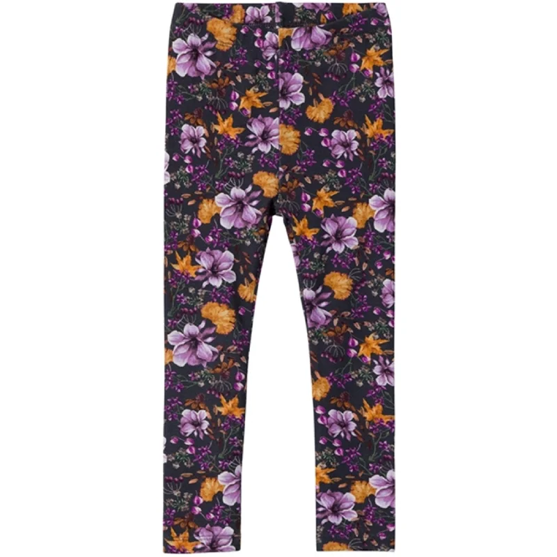 Women's Fleece - Lined Tight Trousers in Dark Blue for Warmth in Cold WeatherName it India Ink Resta Leggings