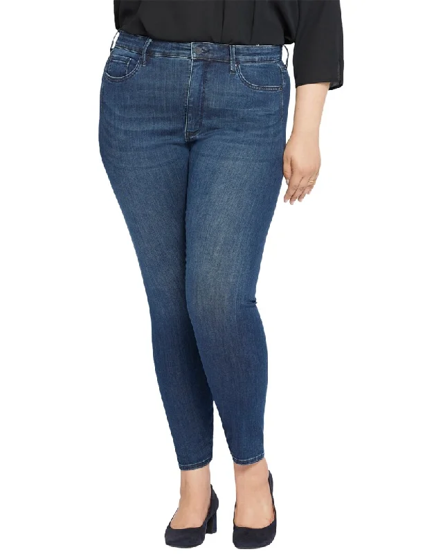 Plus Size Women's Snake - Print Tight Trousers in Brown and Black for a Bold Fashion StatementNYDJ Ami High-Rise Skinny Jean