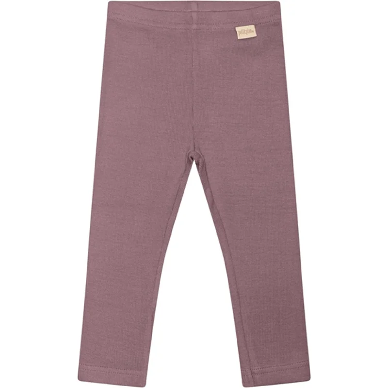 Women's Tight Trousers with Rhinestone Embellishments in Silver for a Sparkly LookPetit Piao® Lavender Mist Leggings Modal