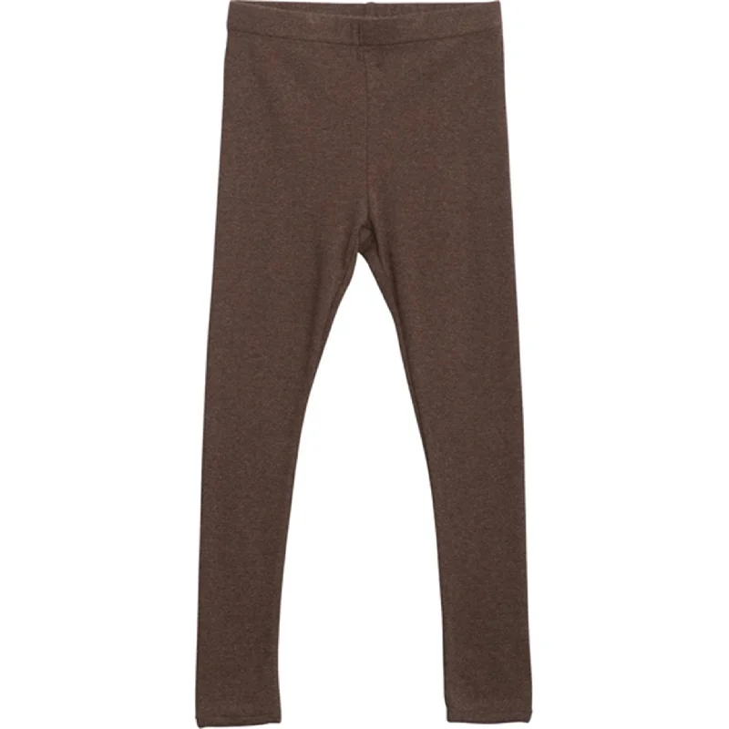 High - Waisted Women's Leather Tight Trousers in Black for a Rock - Chic LookSerendipity Chestnut Leggings