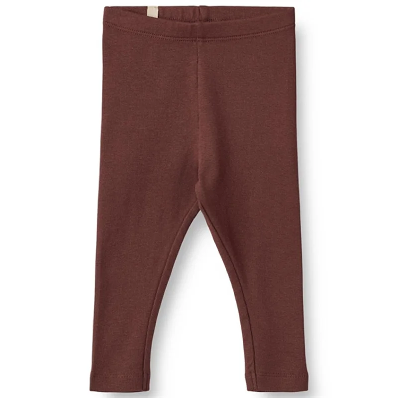 Women's Denim - Look Tight Trousers in Light Blue for a Casual and Versatile OptionWheat Aubergine Maddy Rib Leggings