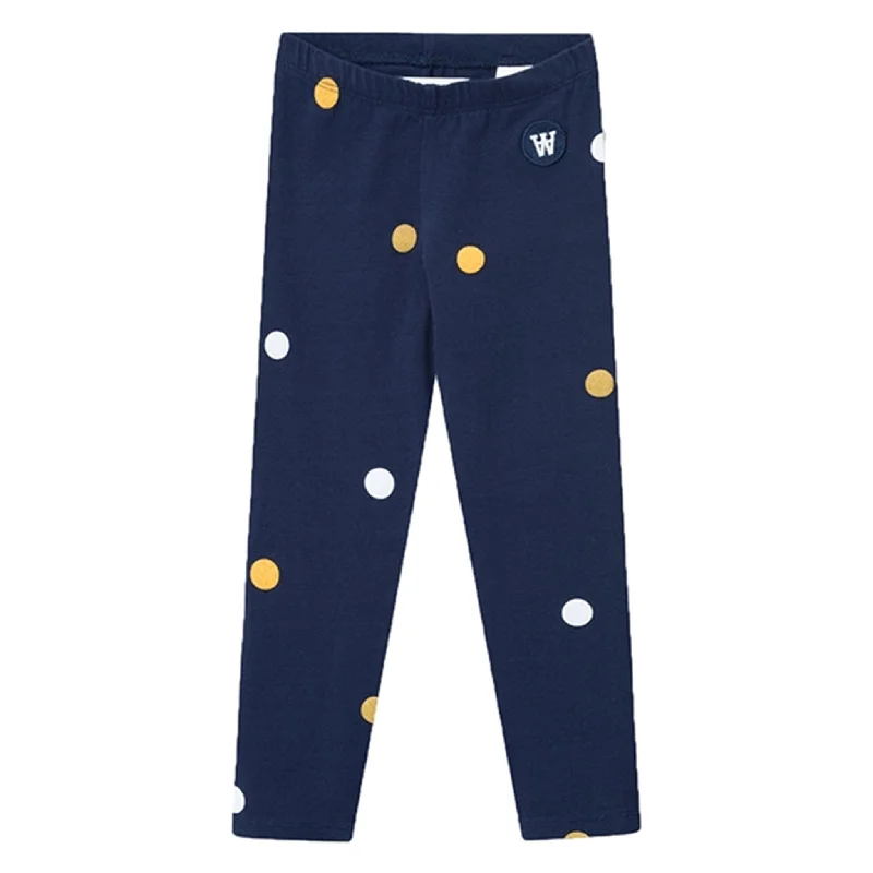 Wood Wood Navy Ira Pois Leggings