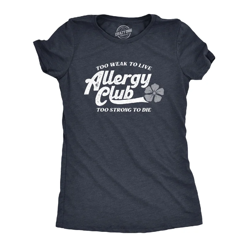 Floral Print Women T Shirt for a Feminine TouchFloral Print Women T Shirt for a Feminine TouchAllergy Club Women's T Shirt