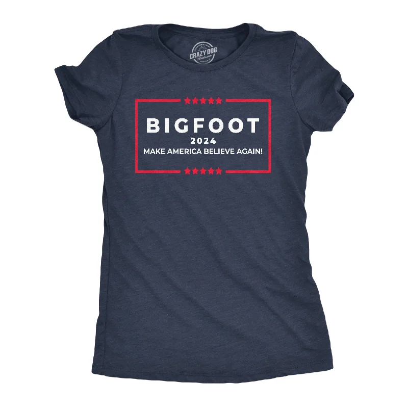 Crop Top Women T Shirt to Pair with High - Waisted BottomsBigfoot 2024 Women's T Shirt