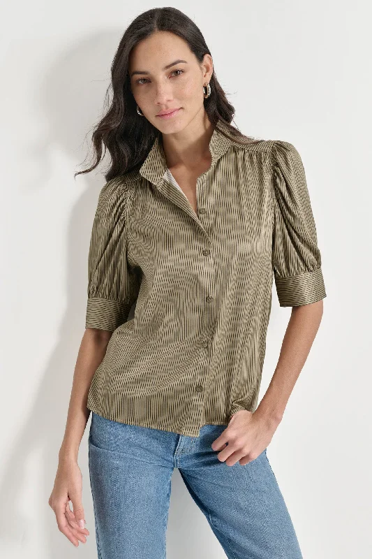 Cashmere Women Sweater with a Luxurious Soft TouchPUFF SLEEVE SHIRT