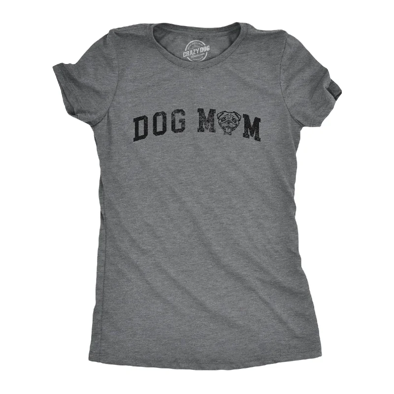 Moisture - Wicking Women T Shirt for Active LifestylesDog Mom Pug Women's T Shirt