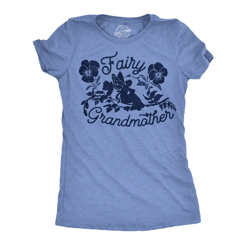 Long Sleeve Women T Shirt for Cooler WeatherLong Sleeve Women T Shirt for Cooler WeatherFairy Grandmother Women's T Shirt