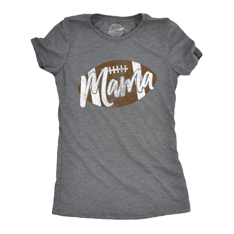 Plus Size Women T Shirt for a Comfortable and Flattering FitPlus Size Women T Shirt for a Comfortable and Flattering FitFootball Mama Women's T Shirt