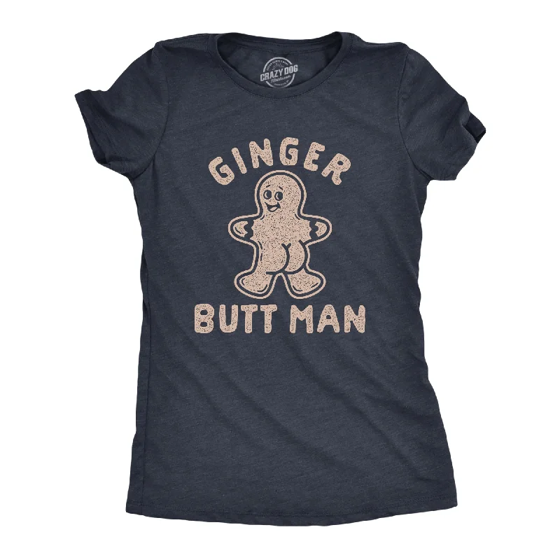 Crew Neck Women T Shirt with a Timeless DesignGinger Butt Man Women's T Shirt