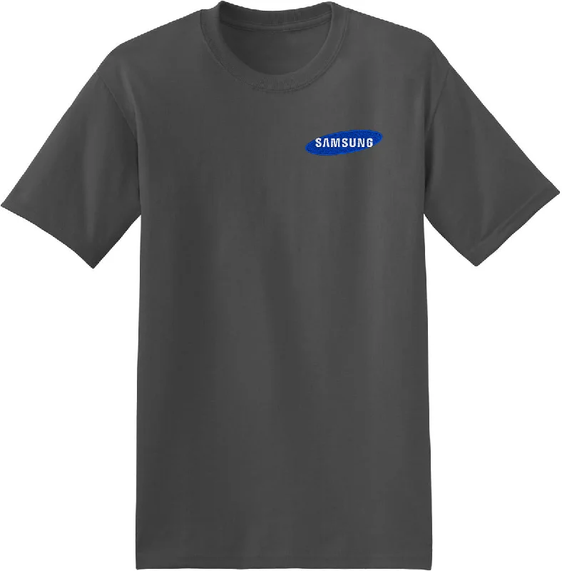 Embroidered Women T Shirt with Intricate DetailsEmbroidered Women T Shirt with Intricate DetailsHanes EcoSmart 50/50 Cotton/Poly T-Shirt