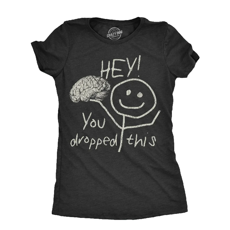 Floral Print Women T Shirt for a Feminine TouchFloral Print Women T Shirt for a Feminine TouchHey You Dropped This Women's T Shirt