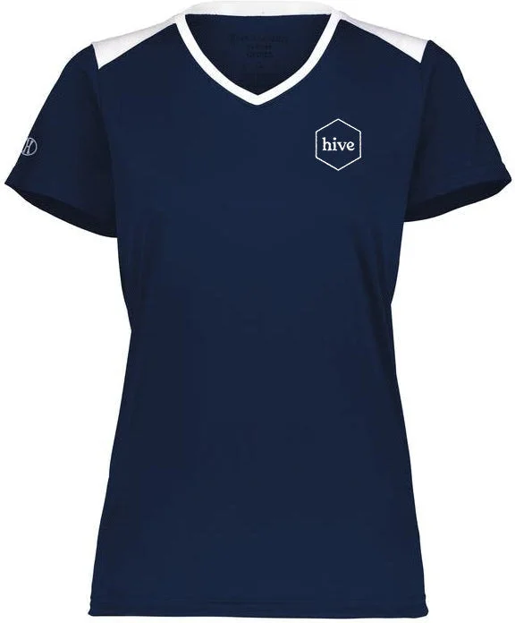 Long Sleeve Women T Shirt for Cooler WeatherLong Sleeve Women T Shirt for Cooler WeatherHolloway Ladies Momentum Team Tee