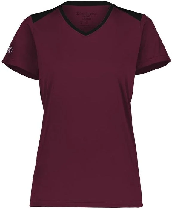 Maroon/Black