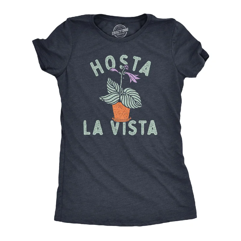 V - Neck Women T Shirt to Enhance the NecklineV - Neck Women T Shirt to Enhance the NecklineHosta La Vista Women's T Shirt