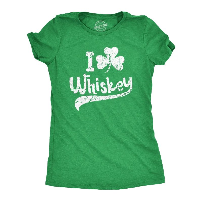 Moisture - Wicking Women T Shirt for Active LifestylesI Clover Whiskey Women's T Shirt