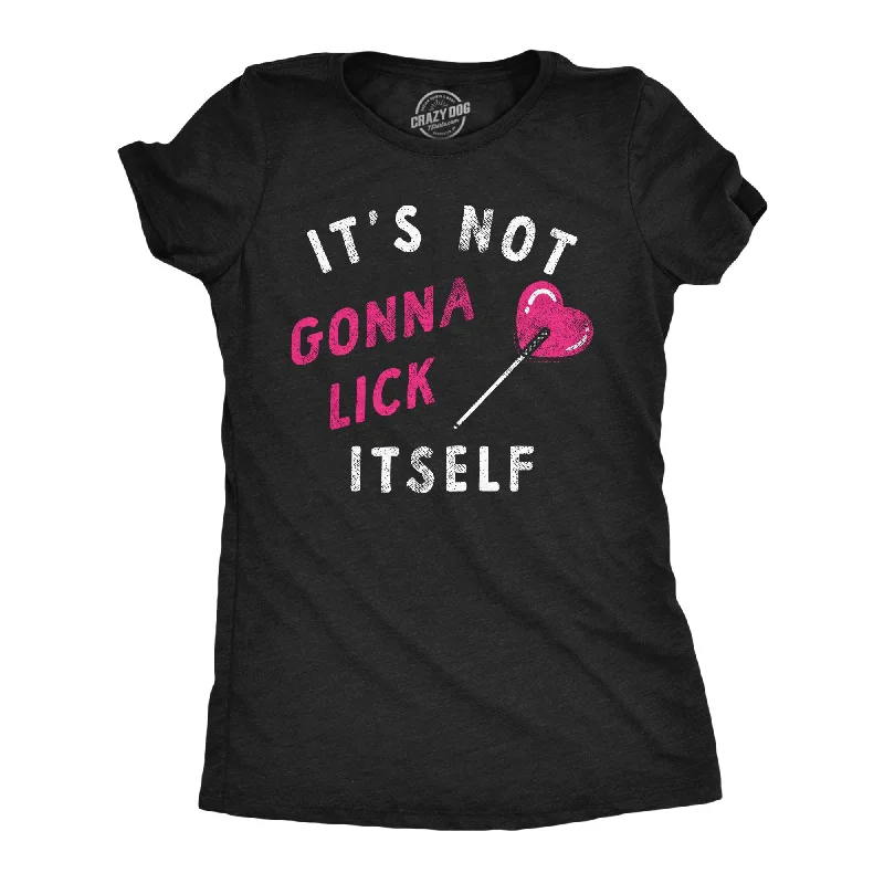Ringer T Shirt Women with Retro - Inspired StripesRinger T Shirt Women with Retro - Inspired StripesIts Not Gonna Lick Itself Women's T Shirt