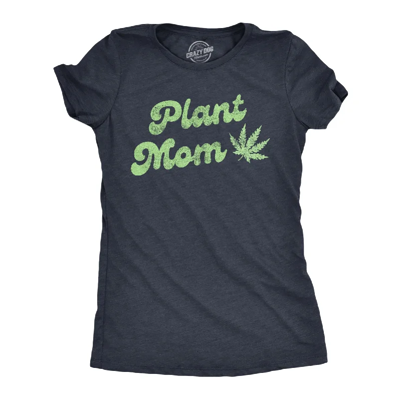 Crew Neck Women T Shirt with a Timeless DesignCrew Neck Women T Shirt with a Timeless DesignPlant Mom Women's T Shirt