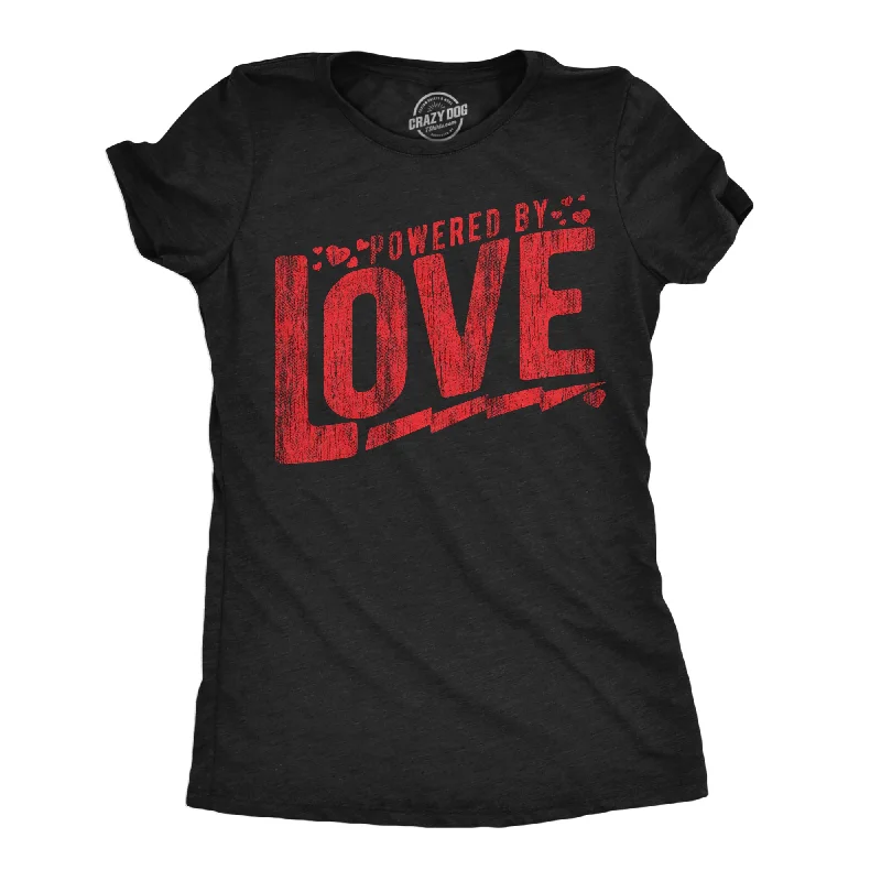 Floral Print Women T Shirt for a Feminine TouchFloral Print Women T Shirt for a Feminine TouchPowered By Love Women's T Shirt