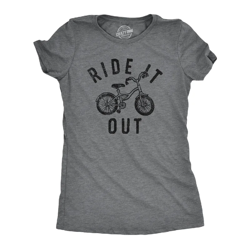 Sheer Women T Shirt for a Stylish and Alluring LookSheer Women T Shirt for a Stylish and Alluring LookRide It Out Women's T Shirt