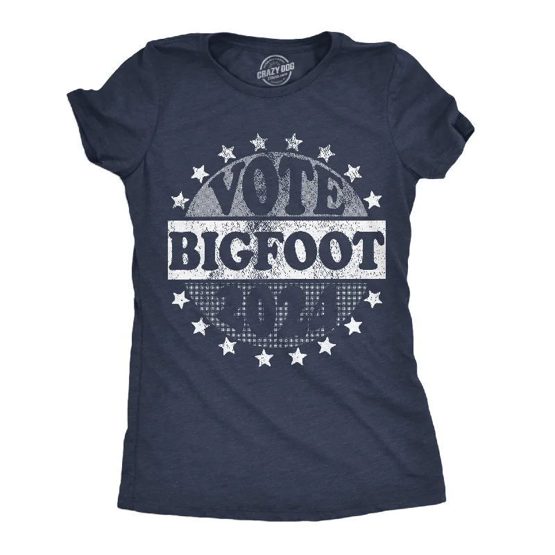 Sleeveless Women T Shirt for Summer ComfortSleeveless Women T Shirt for Summer ComfortVote Bigfoot 2024 Women's T Shirt