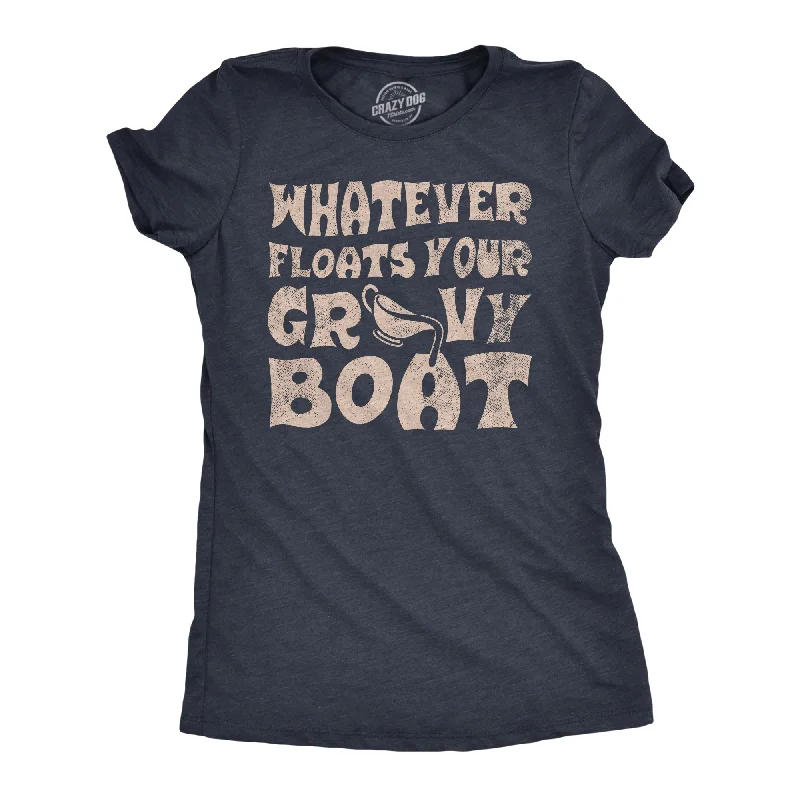 Muscle Women T Shirt for a Sporty and Casual LookMuscle Women T Shirt for a Sporty and Casual LookWhatever Floats Your Gravy Boat Women's T Shirt