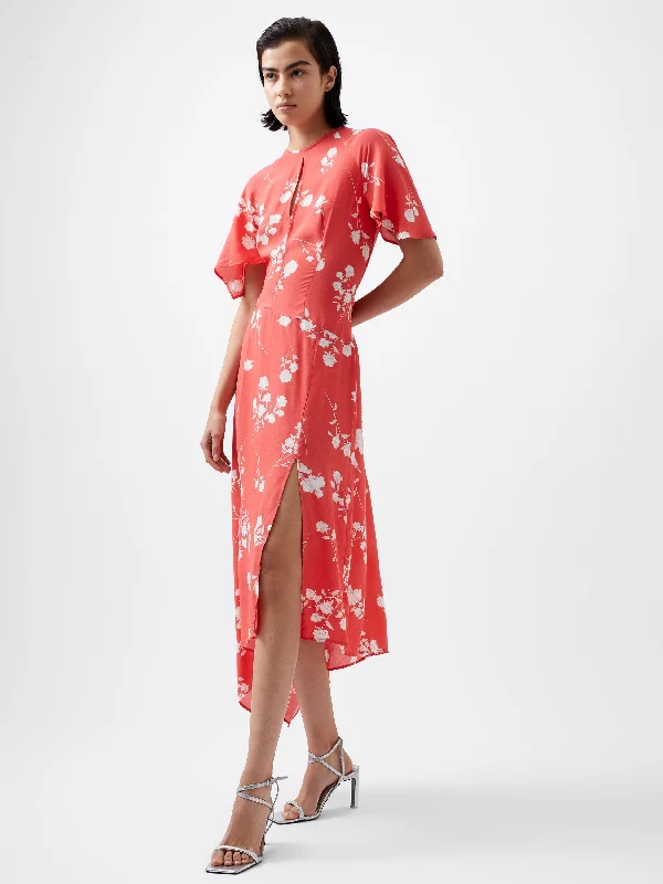Ruffled Women Dress with Multiple Layers for a Playful and Girly StyleRuffled Women Dress with Multiple Layers for a Playful and Girly StyleAlessandra Eco Asymmetric Dress