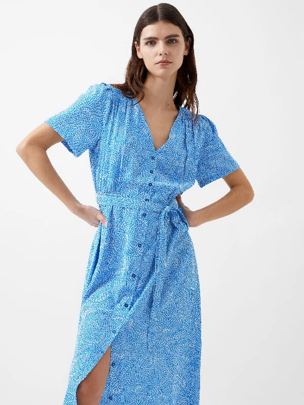 Sheath Women Dress with a Tailored Fit for a Professional LookSheath Women Dress with a Tailored Fit for a Professional LookBernice Elitan Button Through Dress