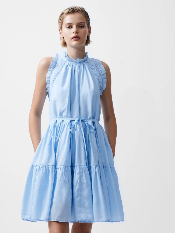 Ball Gown Women Dress with a Full Skirt for a Princess - like LookBall Gown Women Dress with a Full Skirt for a Princess - like LookEmily Tiered Flared Mini Dress