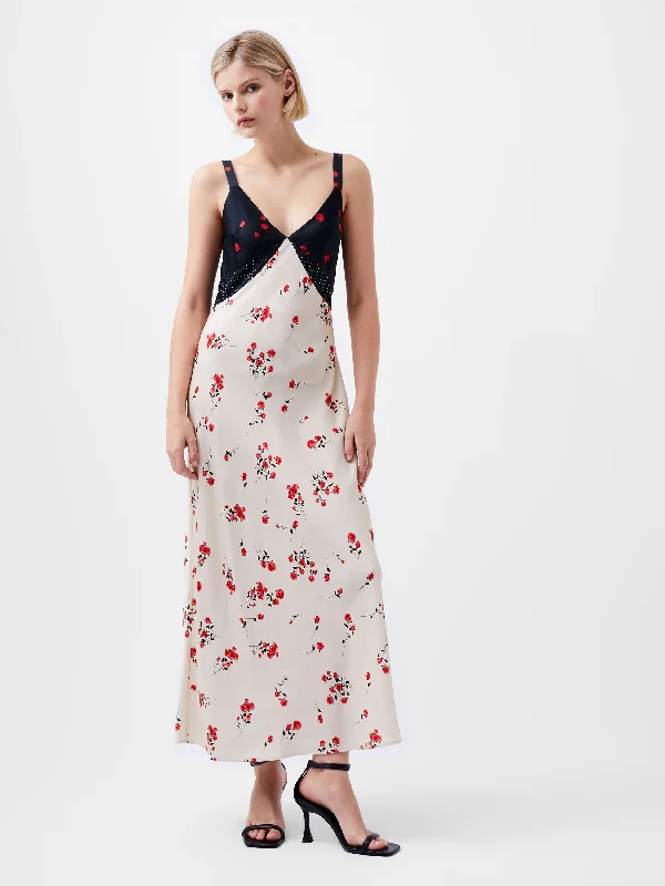 Empire Waist Women Dress to Accentuate the Bust and Conceal the WaistEmpire Waist Women Dress to Accentuate the Bust and Conceal the WaistFloramour Ennis Eco Satin Slip Dress