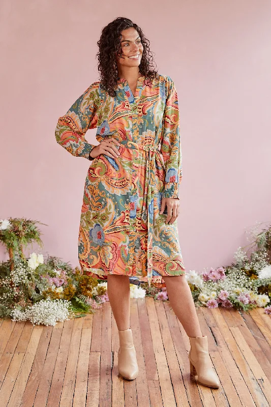Pleated Women Dress with a Timeless and Elegant TexturePleated Women Dress with a Timeless and Elegant TextureLottie Short Dress in Kensington