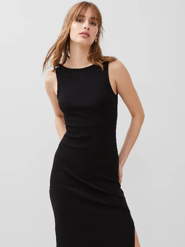 Shift Women Dress with a Simple and Classic Design for Everyday WearShift Women Dress with a Simple and Classic Design for Everyday WearRassia Jersey Slash Neck Midaxi Dress