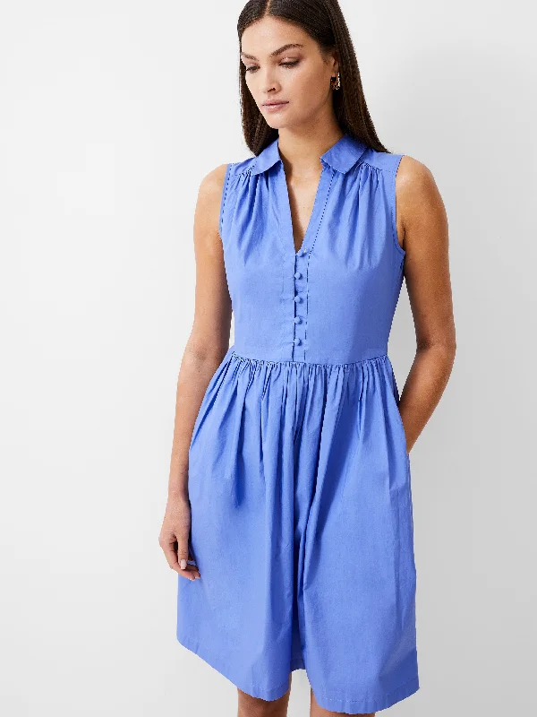 Shift Women Dress with a Simple and Classic Design for Everyday WearShift Women Dress with a Simple and Classic Design for Everyday WearSleeveless Smock Dress