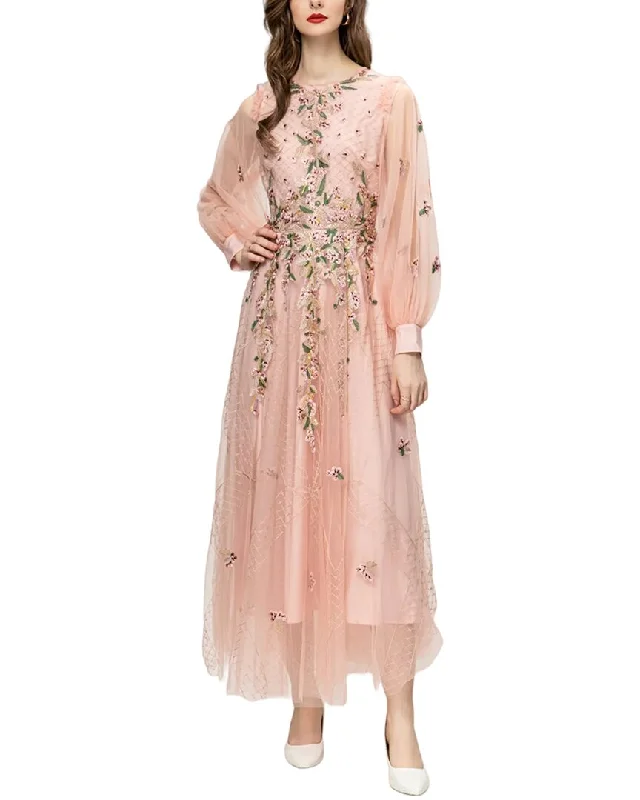 Ruffled Women Dress with Multiple Layers for a Playful and Girly Style Ruffled Women Dress with Multiple Layers for a Playful and Girly Style BURRYCO Maxi Dress