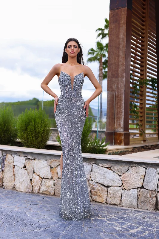 Mermaid - Style Women Dress with a Fitted Silhouette for Special Occasions Mermaid - Style Women Dress with a Fitted Silhouette for Special Occasions Chic and Holland HF110284 Mermaid - Style Women Dress with a Fitted Silhouette for Special Occasions Mermaid - Style Women Dress with a Fitted Silhouette for Special Occasions Chic and Holland HF110284