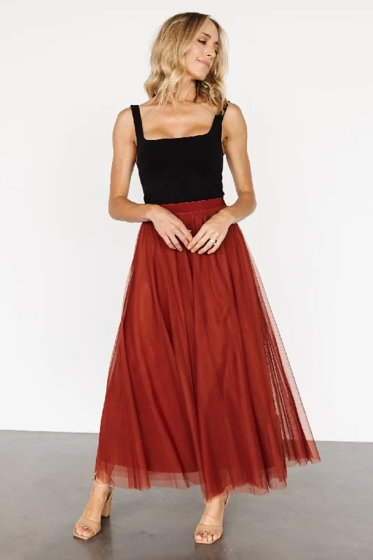 Ball Gown Women Dress with a Full Skirt for a Princess - like LookMila Tulle Skirt | Cinnamon