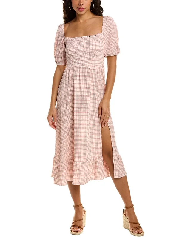 Empire Waist Women Dress to Accentuate the Bust and Conceal the Waist Empire Waist Women Dress to Accentuate the Bust and Conceal the Waist O.P.T. Daisy Midi Dress