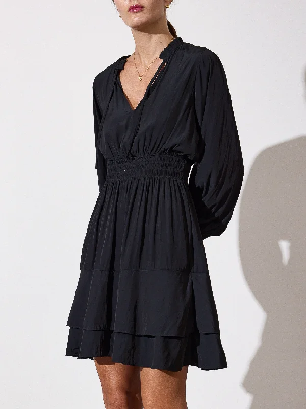Wrap - Style Women Dress with Adjustable Fit for All Body Types Wrap - Style Women Dress with Adjustable Fit for All Body Types The Olivia Smocked Dress
